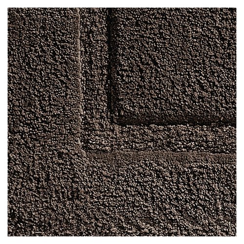 mDesign 100% Cotton Bath Mat - Soft Hotel-Style Rectangular Bathroom Floor Rug - Plush, Water Absorbent Cloth Bathmat for Outside Bathtub/Shower, Machine Washable Cotton Bath Rug - 2 Pack - Dark Brown