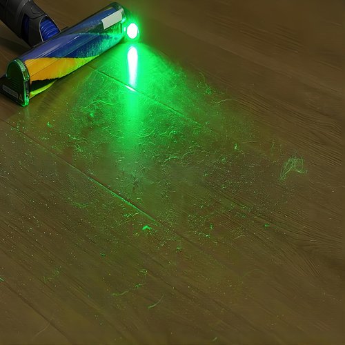 Bahuun Vacuum Cleaner Dust Display LED,Compatible with Dyson & All Vacuum Cleaners,Reveal Microscopic Dust & Illuminate Invisible Pet,Cat,Dog Fur,Vacuum Accessories Upgrade Vacuum Attachments (Black)