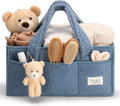 PeraBella Baby Diaper Caddy Organizer - Portable Storage Basket for Newborn Essentials | Perfect Shower Gift