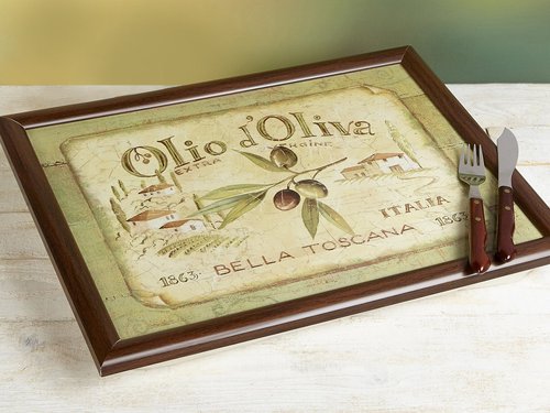 Creative Tops Olio D'Oliva Lap Tray, 43.5 x 34 cm (17" x 13")