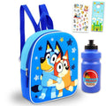 Bluey and Bingo Mini Backpack for Girls - Bundle with 11" Backpack Purse for Toddlers Plus Stickers, Water Bottle, More | Mini Bluey Bag for Kids, Girls