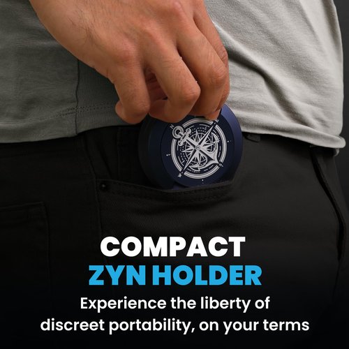 TuffTynz - Premium Zyn Metal Can | Zyn Holder | Metal Zyn Container | Moisture & Odor Proof Container | Aluminum Zyn Can & Organizer | Dip Can | Zyn Tin | Zyn Gifts for Men | The Zyn Bin