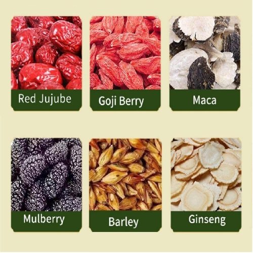 Ginseng Five Treasures Kidney Tea for Women and Men,Traditional Chinese Herbal Blend Tea with Ingredients Formula,Kidney Detox Cleanse Teabags,3.5oz