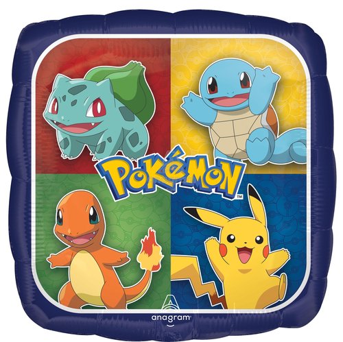 Anagram Pokémon Foil Balloon Bouquet 5 Piece Set – Perfect for Kids’ Birthdays and Themed Parties