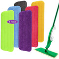 8 Pack Spray Mop Refills Compatible for Libman Freedom Spray Mop, Reusable & Washable 16in Microfiber Floor Cleaning Mop Pads for Spray Mop