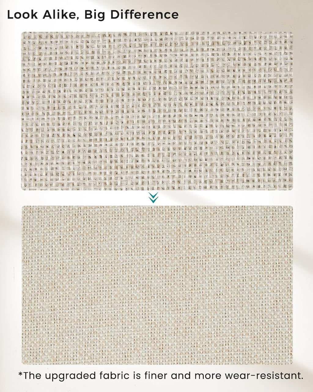 Storage Cube Bins - 6 Pack Fabric Organizer Baskets for Shelves & Closets | Beige 11x11 Inch