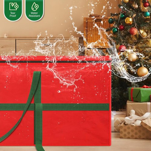 EverMerry Christmas Tree Storage Bag - Heavy Duty 7.5 Ft with Carrying Handles & Dual Zipper