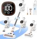 Tikom V500 Cordless Vacuum Cleaner - 40000Pa Suction Power, LED Touch Screen, Lightweight Design for Pet Hair & Hard Floors