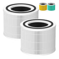 2 Pack 240 Replacement Filter Compatible with Puro 240 Air Purifier, 3-in-1 Filter Replacement with Activated Carbon Layer
