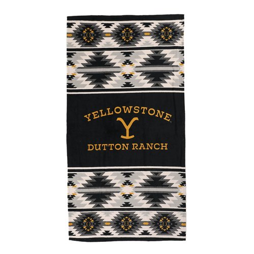 Northwest Yellowstone Beach Towel, 30" x 60", Aztec Stripe
