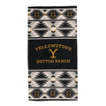 Northwest Yellowstone Beach Towel, 30" x 60", Aztec Stripe
