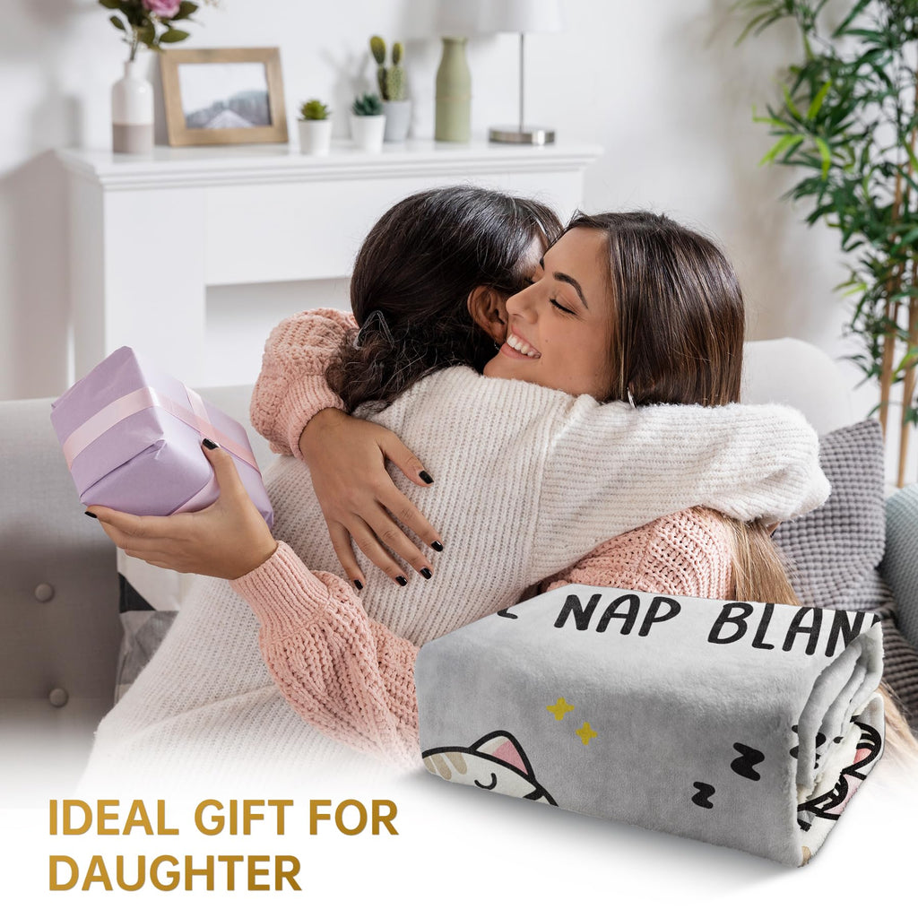 SteadStyle Daughter Gifts Blanket, Gifts for Daughter from Mom Dad, Idea Daughters Birthday Gift, Present Ideas for Graduation, Wedding, Mothers Day, Christmas
