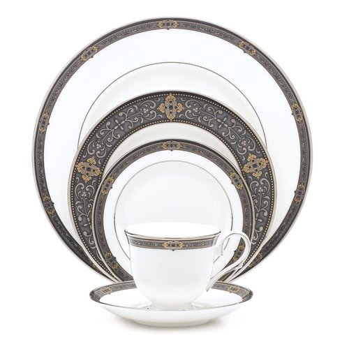 Lenox Vintage Jewel 5 Piece Boxed Set White Dinnerware