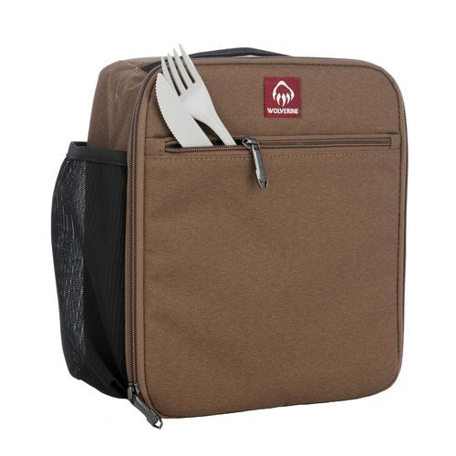 WOLVERINE Insulated Lunch Box - Chestnut