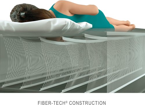 INTEX TruAire Luxury Air Mattress - Twin Size with Built-in Electric Pump - 18in Height, 330lb Capacity