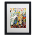 Framed Wall Art - Sylvie Demers 'Vers Toi' Wall Decor with Matted Frame by Trademark Fine Art