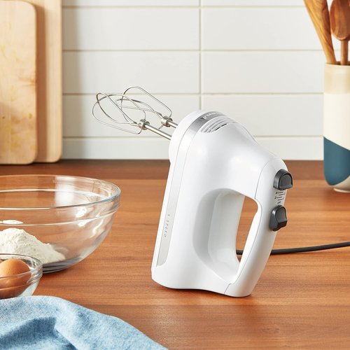 KitchenAid 5-Speed Hand Mixer - Ultra Power Performance in Classic White