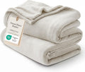 Bedsure GentleSoft Fleece Throw Blanket - XL 300GSM Plush & Cozy for Bed, Sofa, Travel | 50x70 Inches