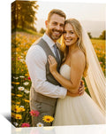 Custom Canvas Prints by Ship Next Day - Personalized Wall Art for Living Room & Bedroom | 8"x10" Framed Photo Gifts