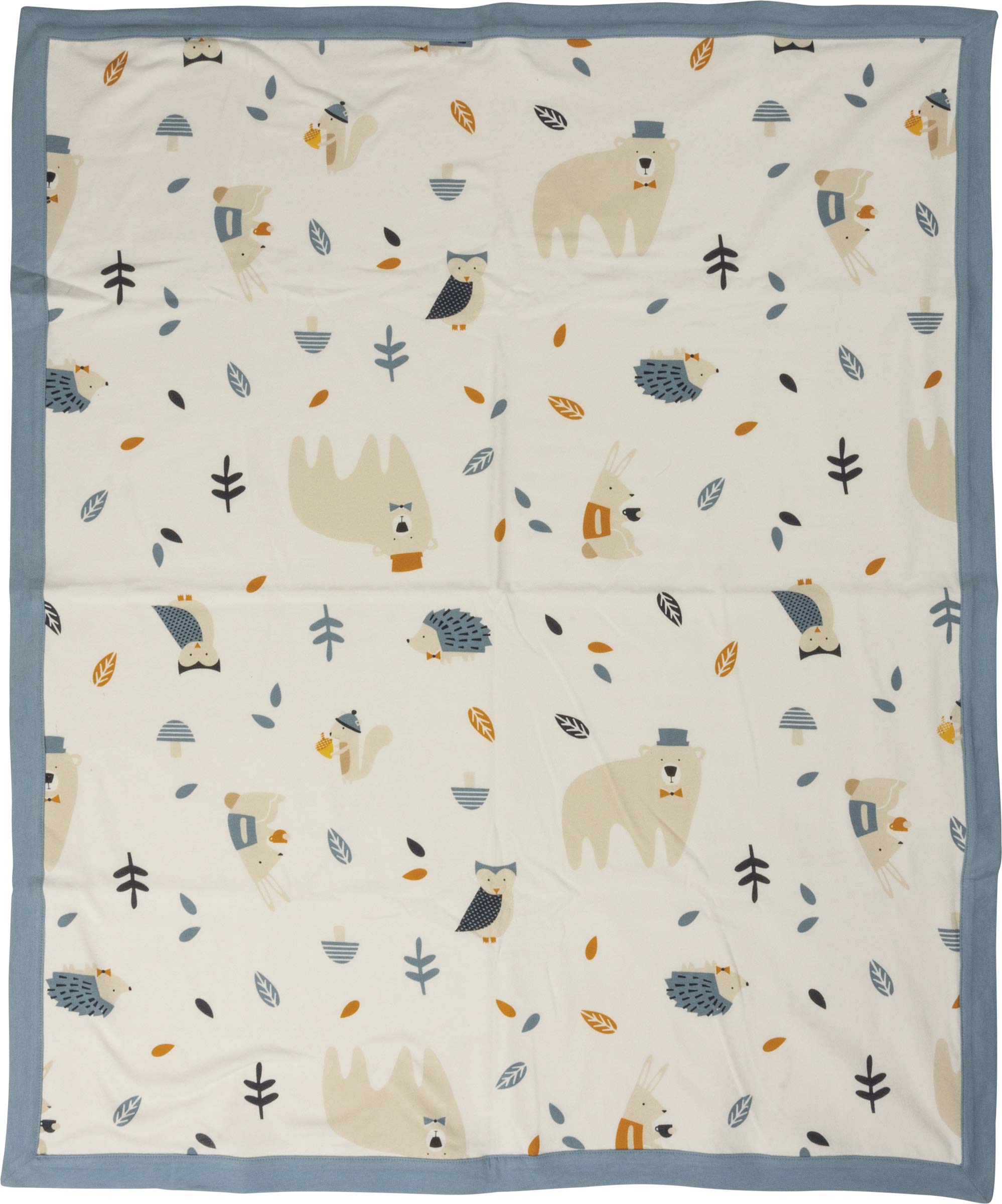Primitives by Kathy Baby Blanket, 29" x 35", Blue - Woodland