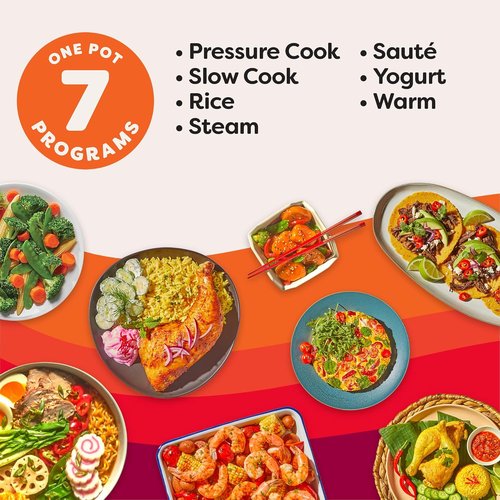 Instant Pot Duo Mini Electric Pressure Cooker - 7-in-1 Versatility, 3 Quart Stainless Steel | Free Recipe App Included