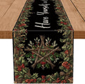 GAGEC Christmas Table Runner - Festive Yule Decor for Home & Dining Room | 72 Inches