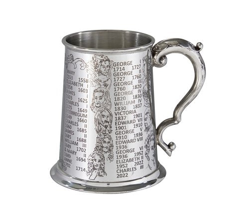 Wentworth Pewter- Kings and Queens Pewter Tankard (Kings and Queens Tankard)