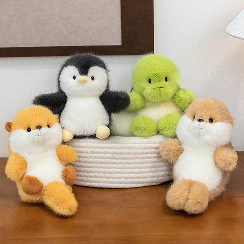 ABEARCAR Cute Turtle Stuffed Animals 6" Soft Sea Turtle Plush Toy Cute Plushies Pillow Birthday Christmas Valentine's Day Gifts for Kids Girlfriend