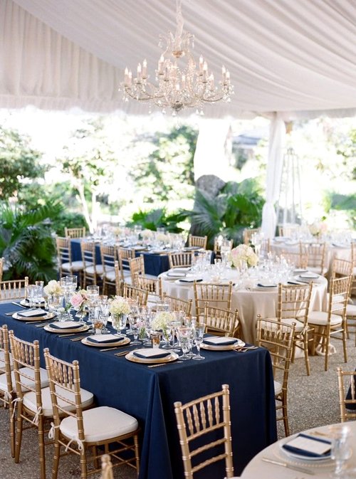 12 Pack 60 x 102 Inch Rectangle Tablecloth, Navy Blue Tablecloth for 6 Feet Rectangle Tables, Washable Fabric Table Cloth for Wedding Dining Table Buffet Parties Camping