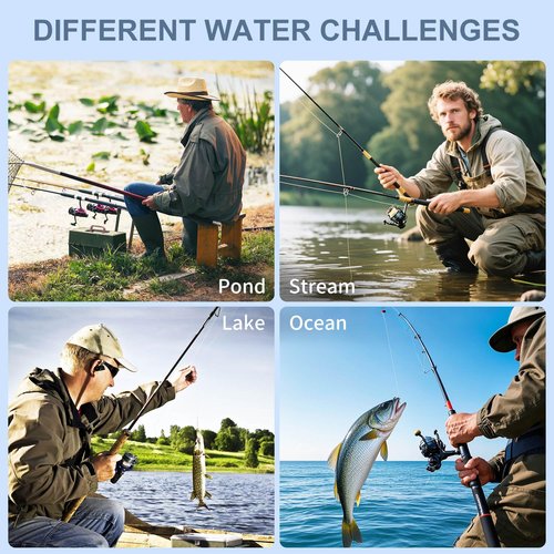 MH MYLUNE HOME Fishing Advent Calendar 2025-24 Days Fishing Tools and Lures Kit for Fisher Adult Men Teen, Fish Net, Hook Remover Tool, 2025 for Men, Xmas Surprise Gift