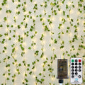 OMIKA 66FT Ivy String Lights - 200 LED Waterproof Fairy Lights with Remote for Bedroom & Garden Decor | Warm White