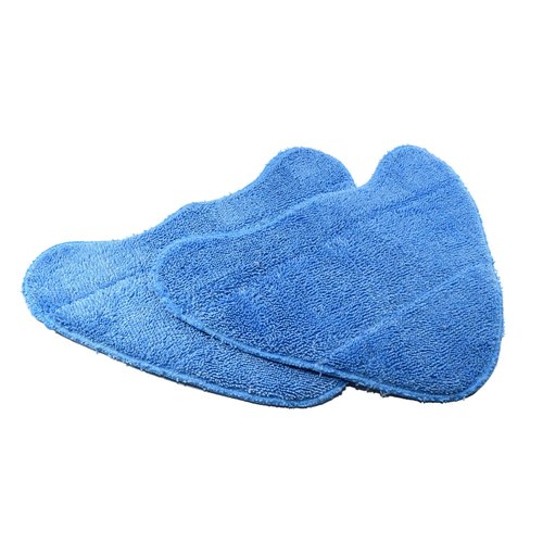 HQRP 2-Pack Microfiber Steam Mop Pads Replacement for Hoover Part WH01000 Compatible with Hoover WH20200 WH20201 Steam Mops, WH20300 Canister Steam Cleaner Steamer