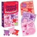 Peaceable Kingdom Valentine's Day Gift for Kids, Fun Party Favors for Classroom, Goodie Bag Stuffers - 28 Hopping Hearts Valentines