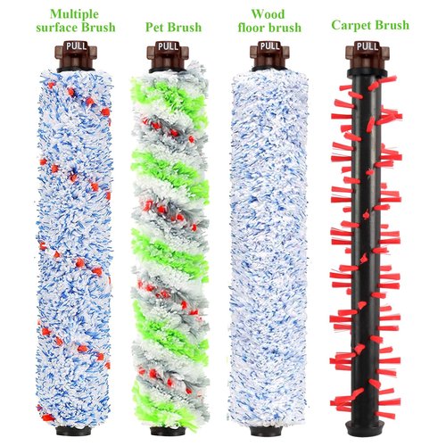 Replacement Parts for Bissell CrossWave Vacuum 1785A 2306A 1785R 1785 2306 2551 Brush Roll 1868 and Replacement Filters 1866, Compare to Part 1608683, 160-8683, 1608684 LUXRILIX