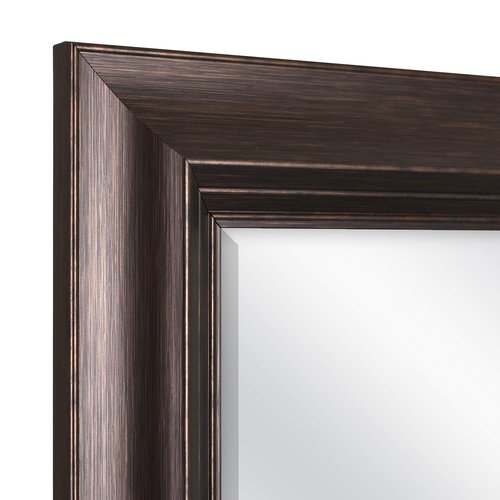 MCS Apex Wall Mirror, 29.5 x 41.5 Inch Overall Size, Bronze