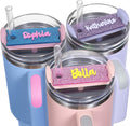 Stanley Personalized Name Plate - Custom Sparkling Tag for 40/30/20 OZ Tumblers | Unique Stanley Cup Accessory