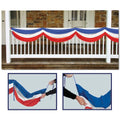 Beistle Patriotic Fabric Bunting
