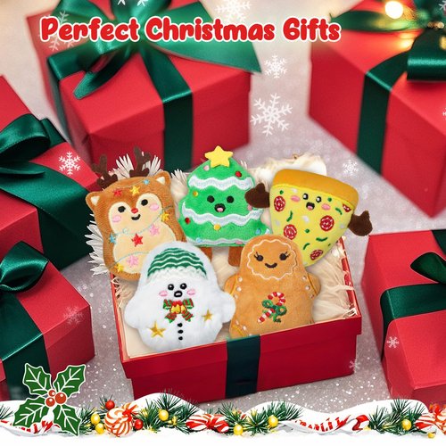 Advent Calendar 2025 Kids, Mini Plush Advent Calendar with 25 PCS Cute Emotional Plushies, Christmas Stocking Stuffers & Holiday Gifts for Kids, Teen Girls Boys & Collectors
