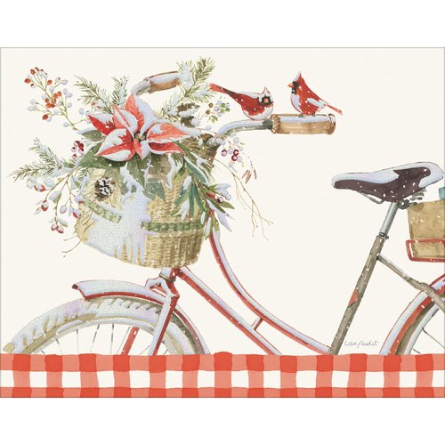 Lang, Winter Bike by Lisa Audit Boxed Christmas Cards