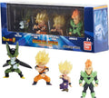Bandai Dragon Ball Super Adverge Set 6 - Collectible SS Goku, SS 2 Gohan, Cell & Android 16 Figures