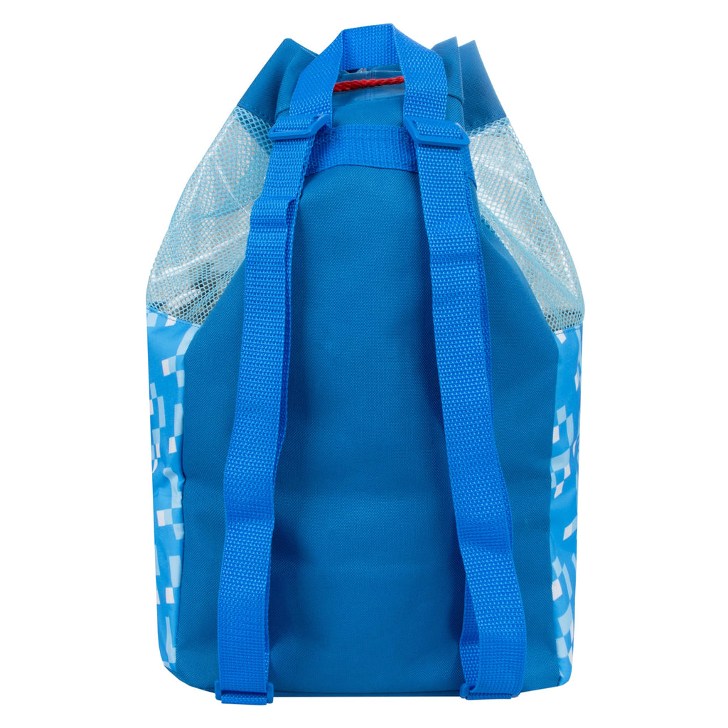 Sonic The Hedgehog Boys Swim Bag | Swimming Backpack For Kids | Boys Sonic Backpack | One Size | Blue