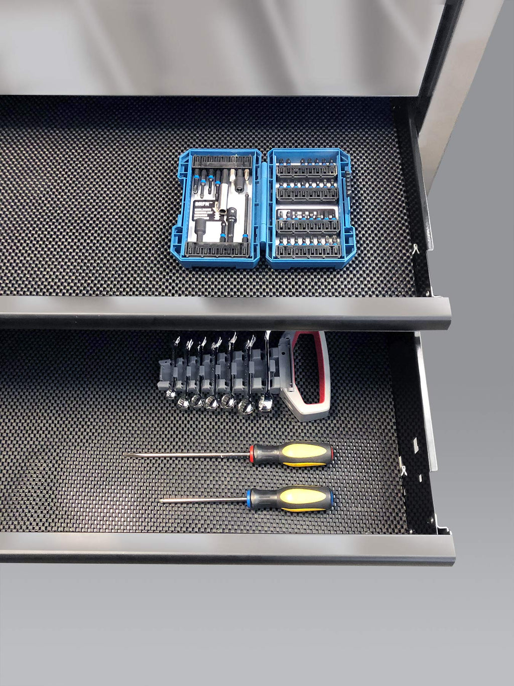Viper Tool Storage VLINERRD The Original Pink Box Non-Slip Drawer Liner, Red