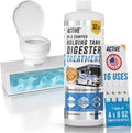 RV Black Tank Treatment by [Brand Name] - 16 Treatments for Waste Digestion & Deodorization | 32oz Made in USA