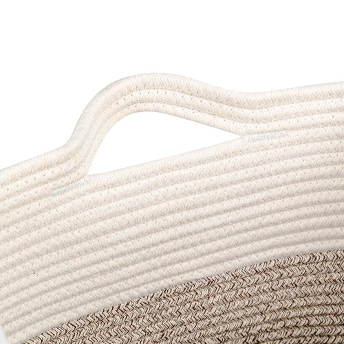 Laughbird Collapsible Laundry for Hamper,Medium Large Storage Bins Fabric Storage Box, Closet Organizer,Hampers Foldable Fabric Storage Basket, Solid Storage Toy Box With Handle, Used to Organize