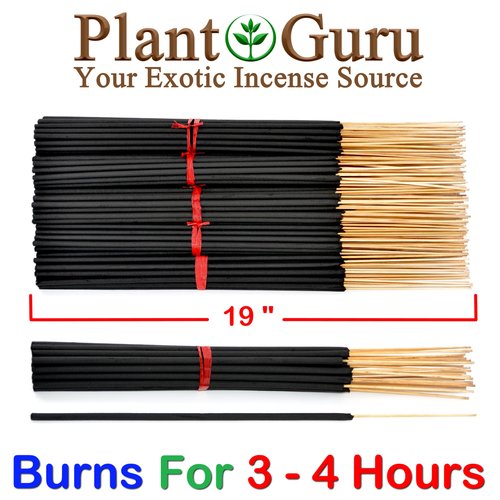 Balsam and Cedar Exotic Incense Sticks Jumbo 19 Inch Long - Bulk 1 Bundle 27 to 30 Sticks - Natural 19" Extra Large with A Smooth Aroma That Burns for 3 to 4 Hours Each.