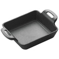 WINCO Cast Iron Server - Durable Black Design for Perfectly Serving Hot Dishes