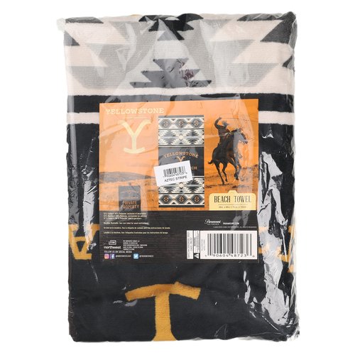 Northwest Yellowstone Beach Towel, 30" x 60", Aztec Stripe