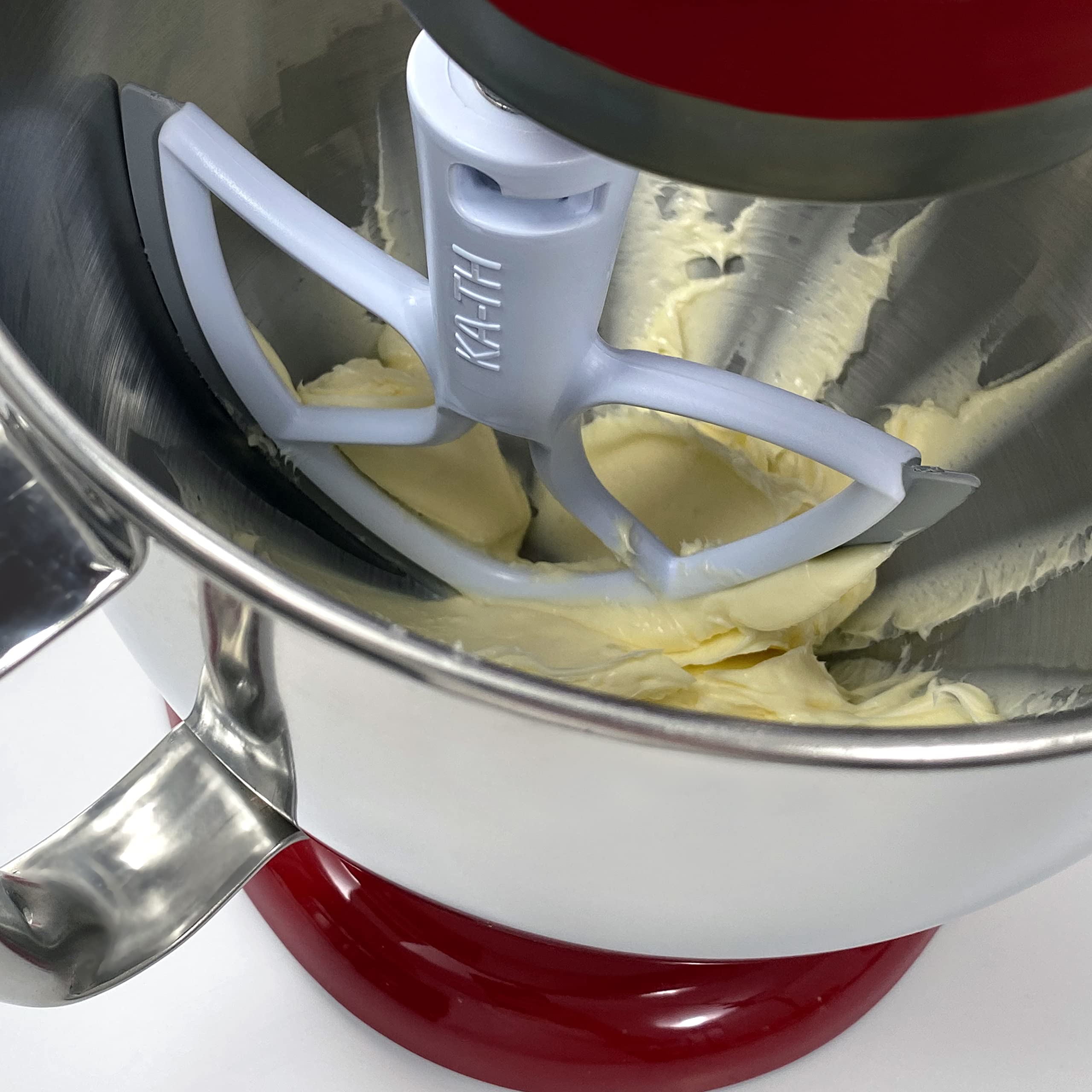 New Metro Design KA-THAQ Original Beater Blade Compatible w/KitchenAid 4.5-5 Qt Tilt-Head Stand Mixers, Aqua
