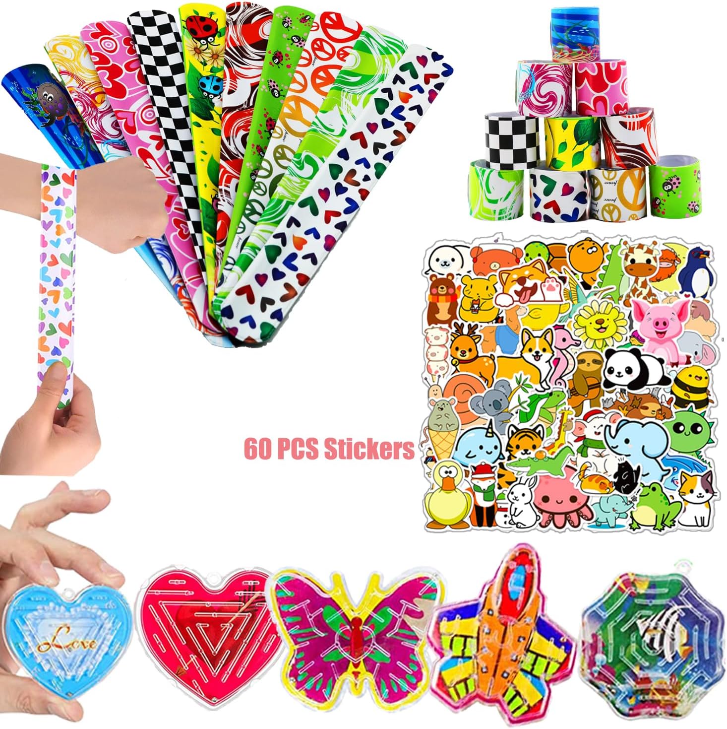 Party Favors 124 Pack by [Brand Name] - Fun Goodie Bags & Treasure Box Toys for Kids | Perfect for Birthdays & School Rewards