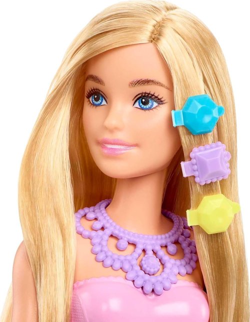 Barbie Dreamtopia Advent Calendar - Fantasy-Themed with 24 Surprises, Dolls, Pets & Accessories